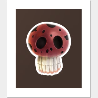 Skullshroom Posters and Art